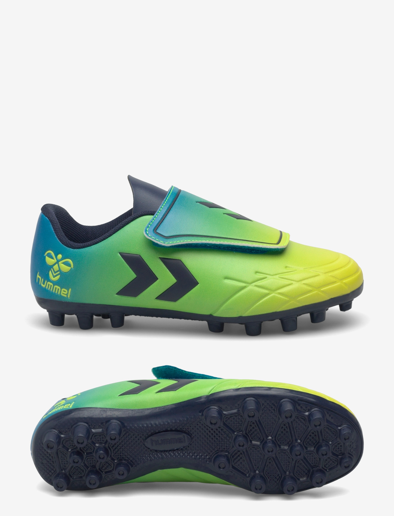 Hummel - HATTRICK MG JR - fodboldstøvler - limeade - 0