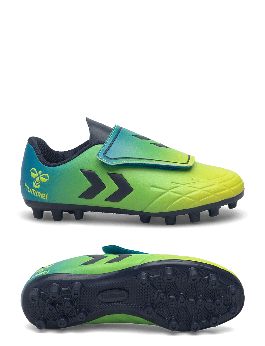 Hummel - HATTRICK MG JR - chaussures de football - limeade - 0