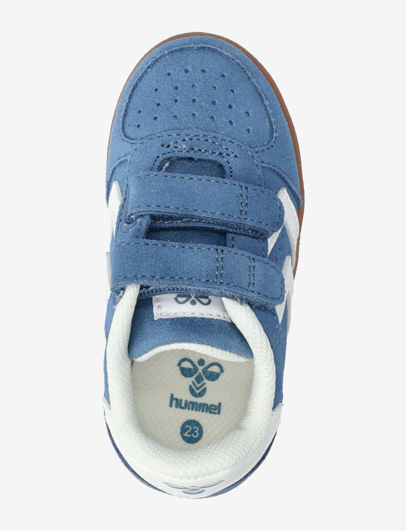 Hummel - VICTORY SUEDE II - gode sommertilbud - coronet blue - 3