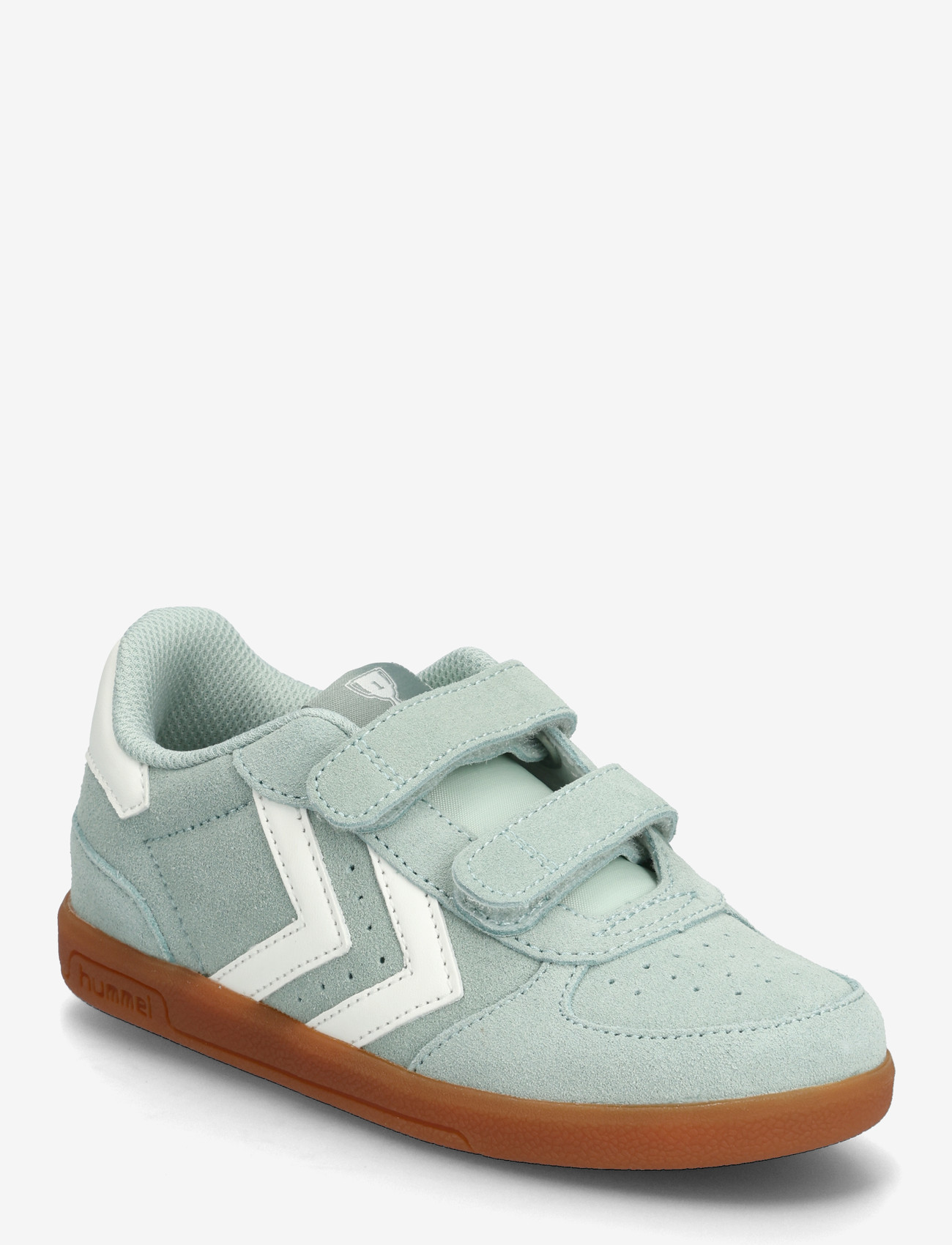 Hummel - VICTORY SUEDE II - matalavartiset tennarit - frosty green - 0