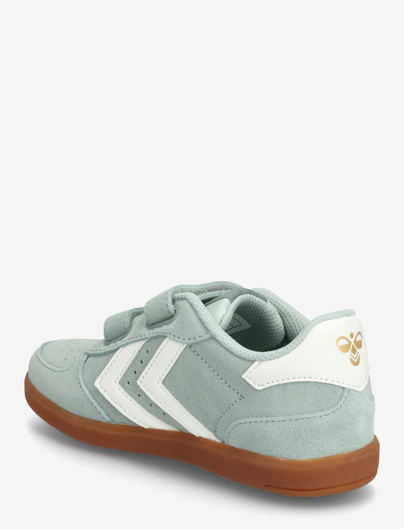 Hummel - VICTORY SUEDE II - matalavartiset tennarit - frosty green - 2