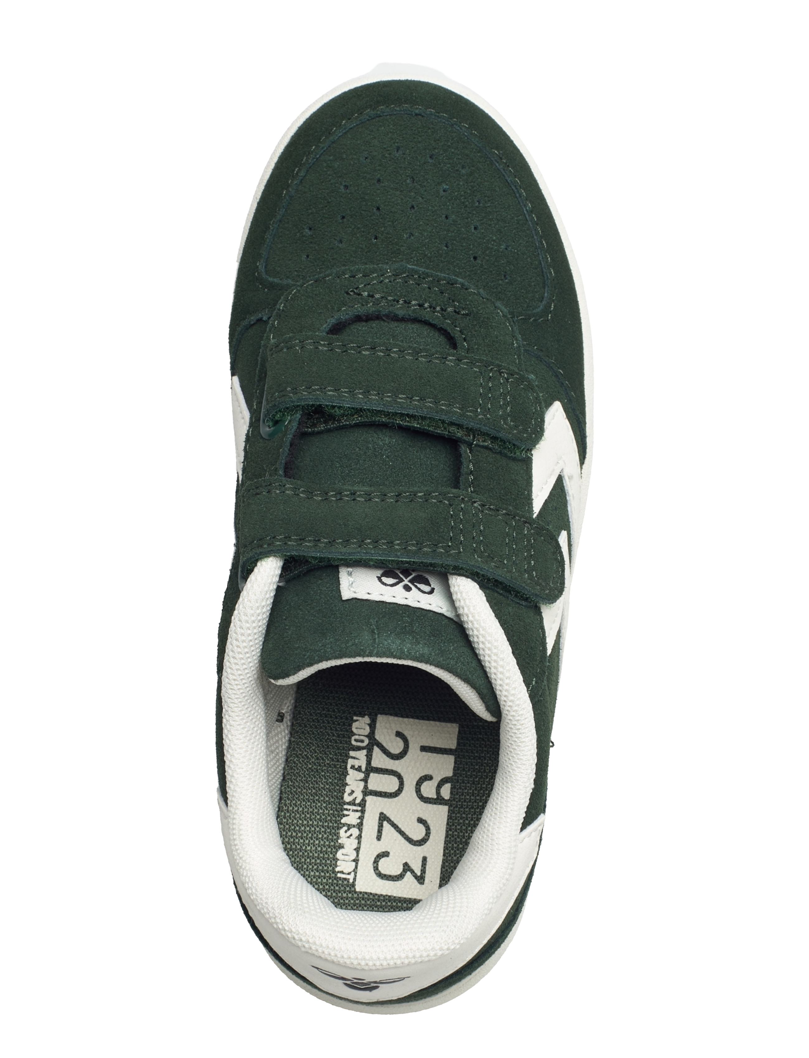 Hummel - VICTORY SUEDE II - gode sommertilbud - pineneedle - 3