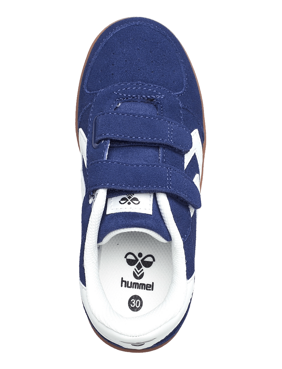 Hummel - VICTORY SUEDE II - niedriger schnitt - true navy - 3