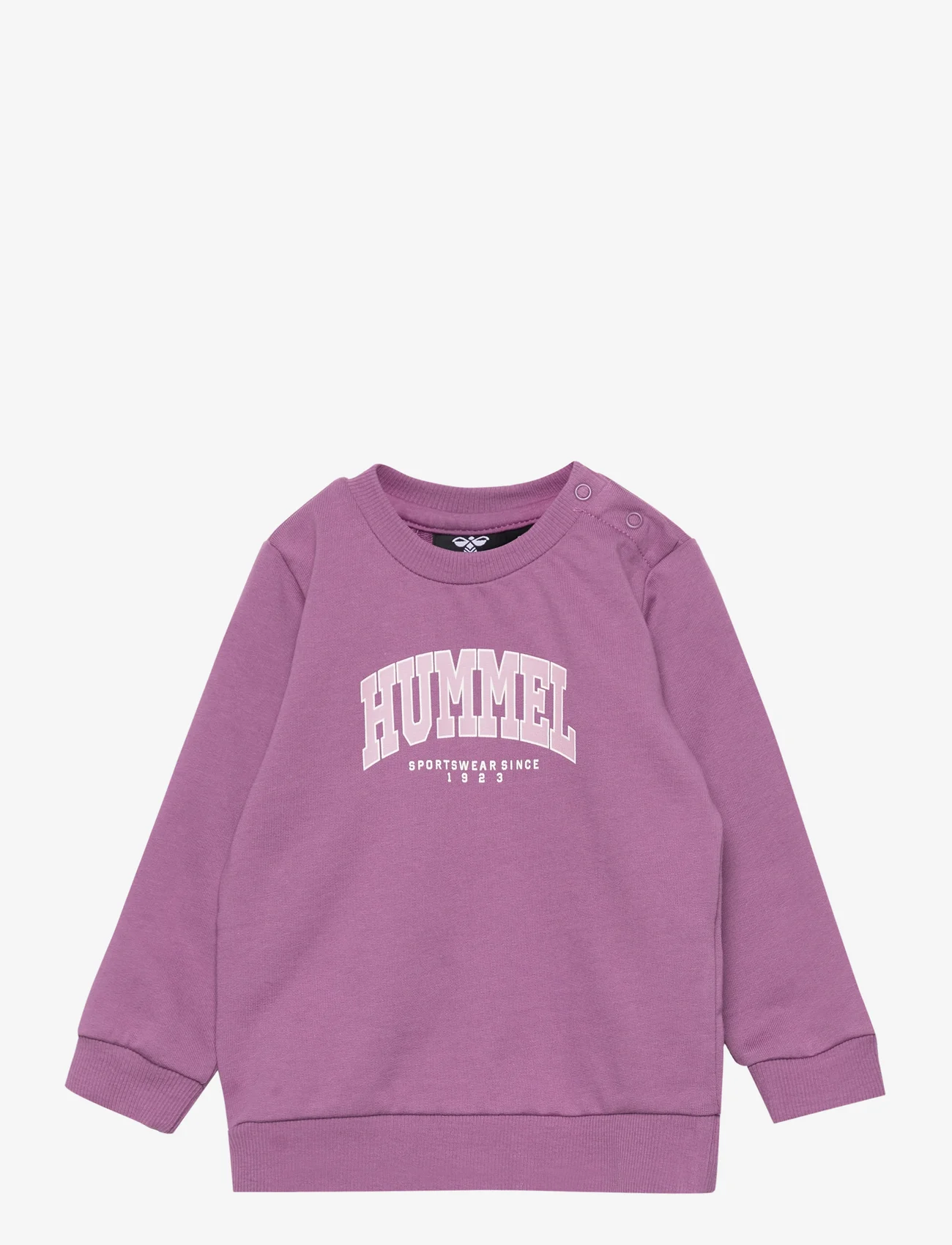 Hummel - hmlFAST LIME SWEATSHIRT - sweatshirts - argyle purple - 0
