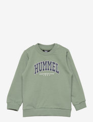 Hummel - hmlFAST LIME SWEATSHIRT - mažiausios kainos - sea spray - 0