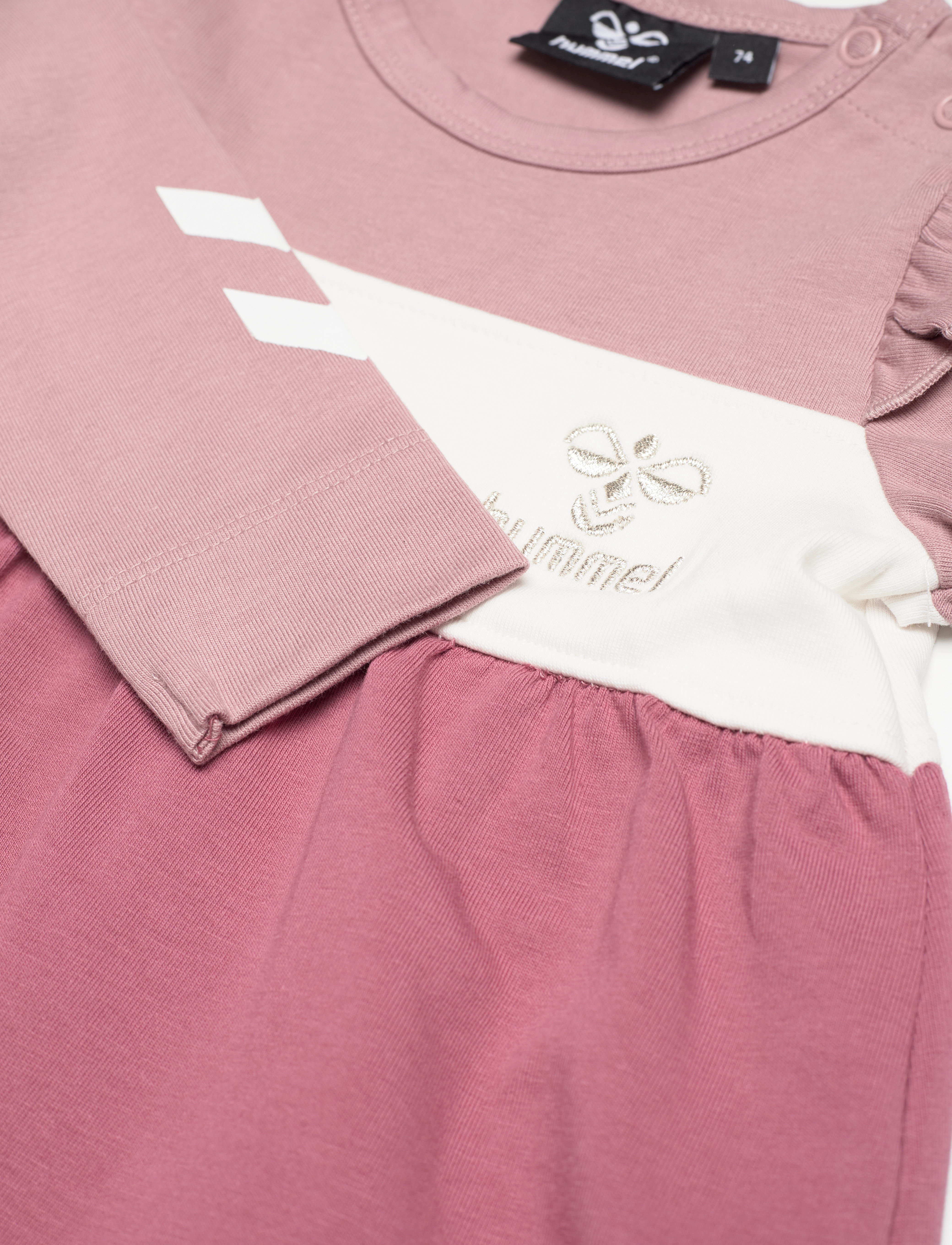 Hummel - hmlJAMILA DRESS L/S - woodrose - 2