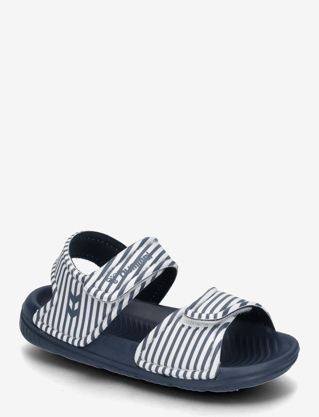 Hummel - PLAYA JR - pool sliders - black iris/marshmallow - 0
