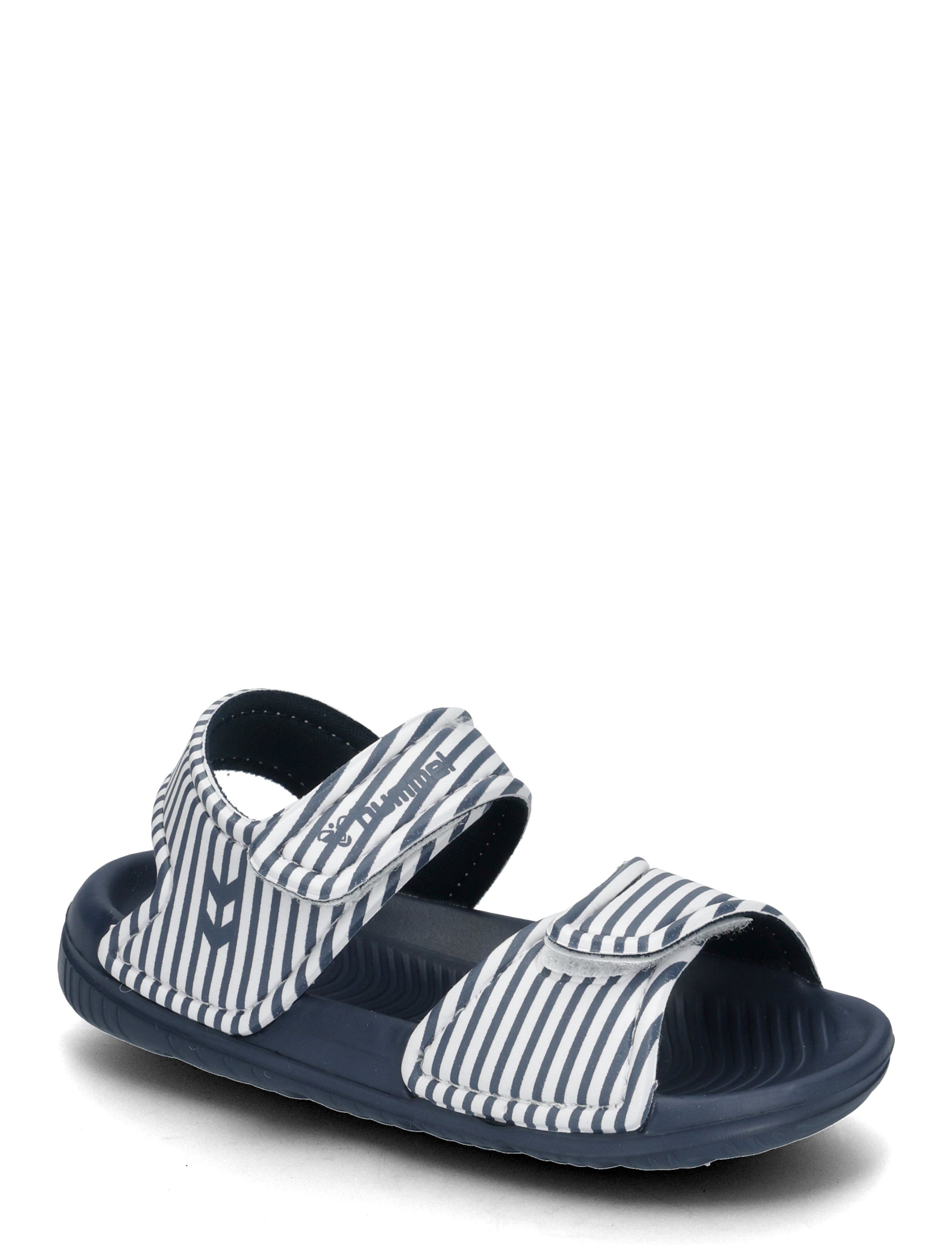 Hummel PLAYA JR - Jalanõud - BLACK IRIS/MARSHMALLOW / navy
