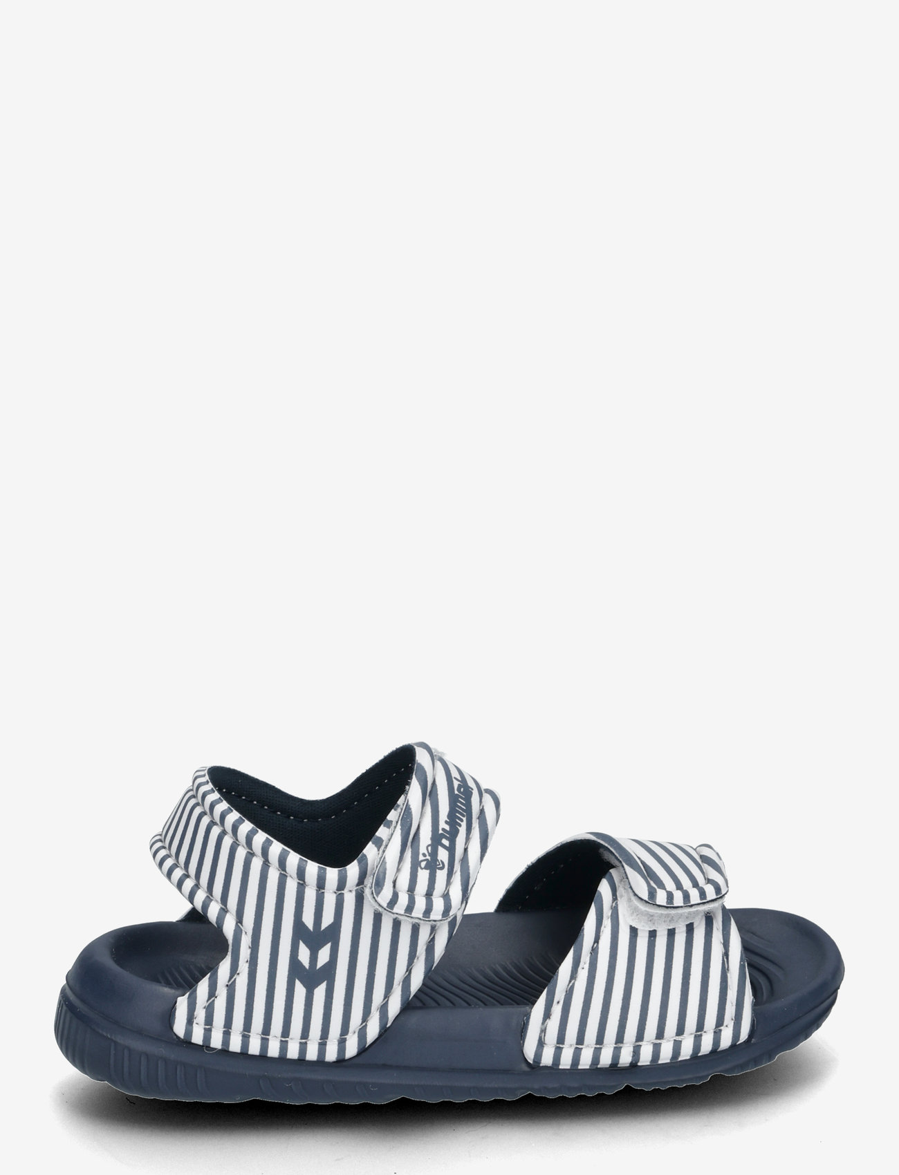 Hummel - PLAYA JR - pool sliders - black iris/marshmallow - 1