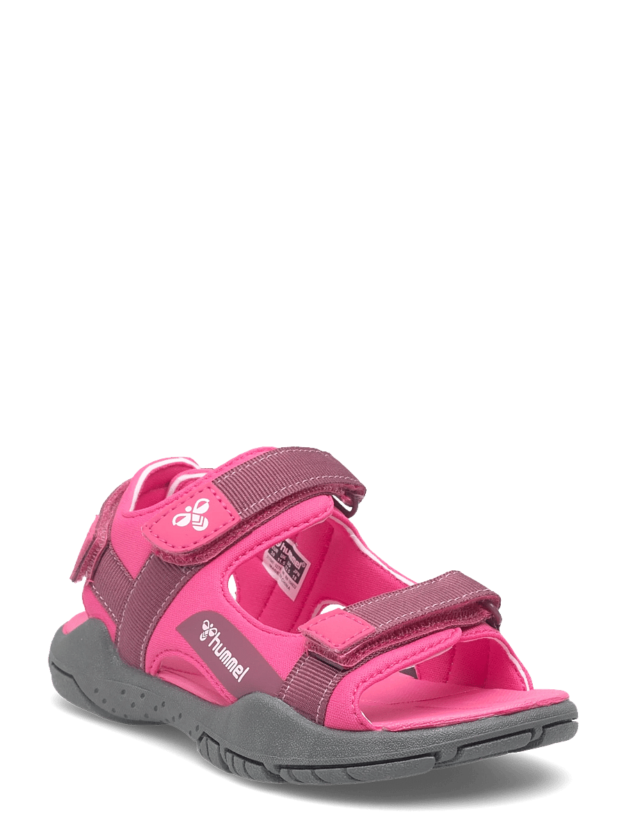 Hummel - SANDAL TREKKING II JR - schuhe - pink flambe - 0