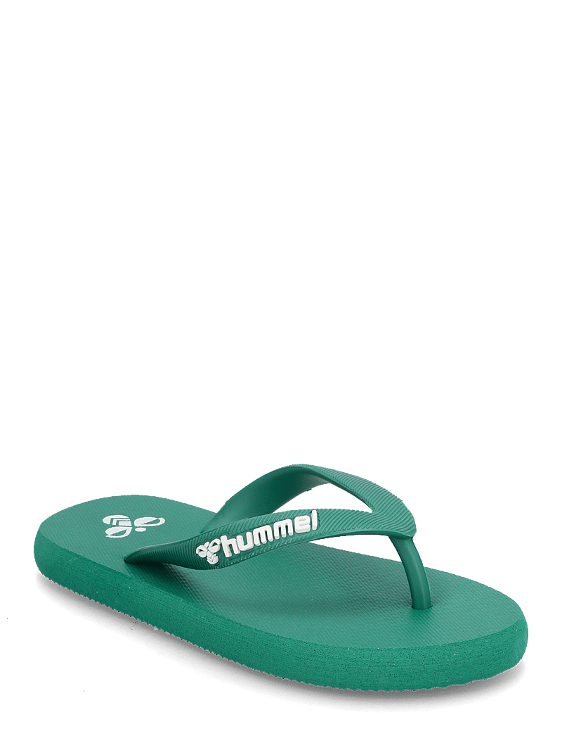 Hummel - FLIP FLOP JR - klipklapper - pepper green - 0