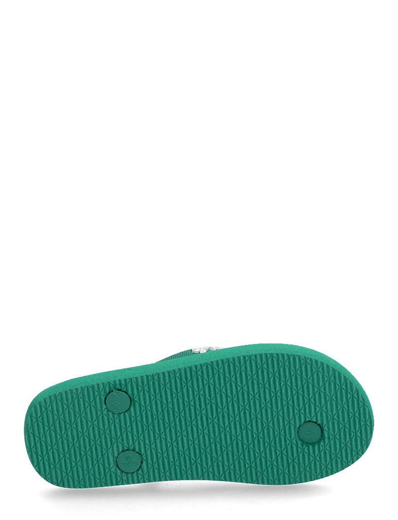 Hummel - FLIP FLOP JR - klipklapper - pepper green - 4