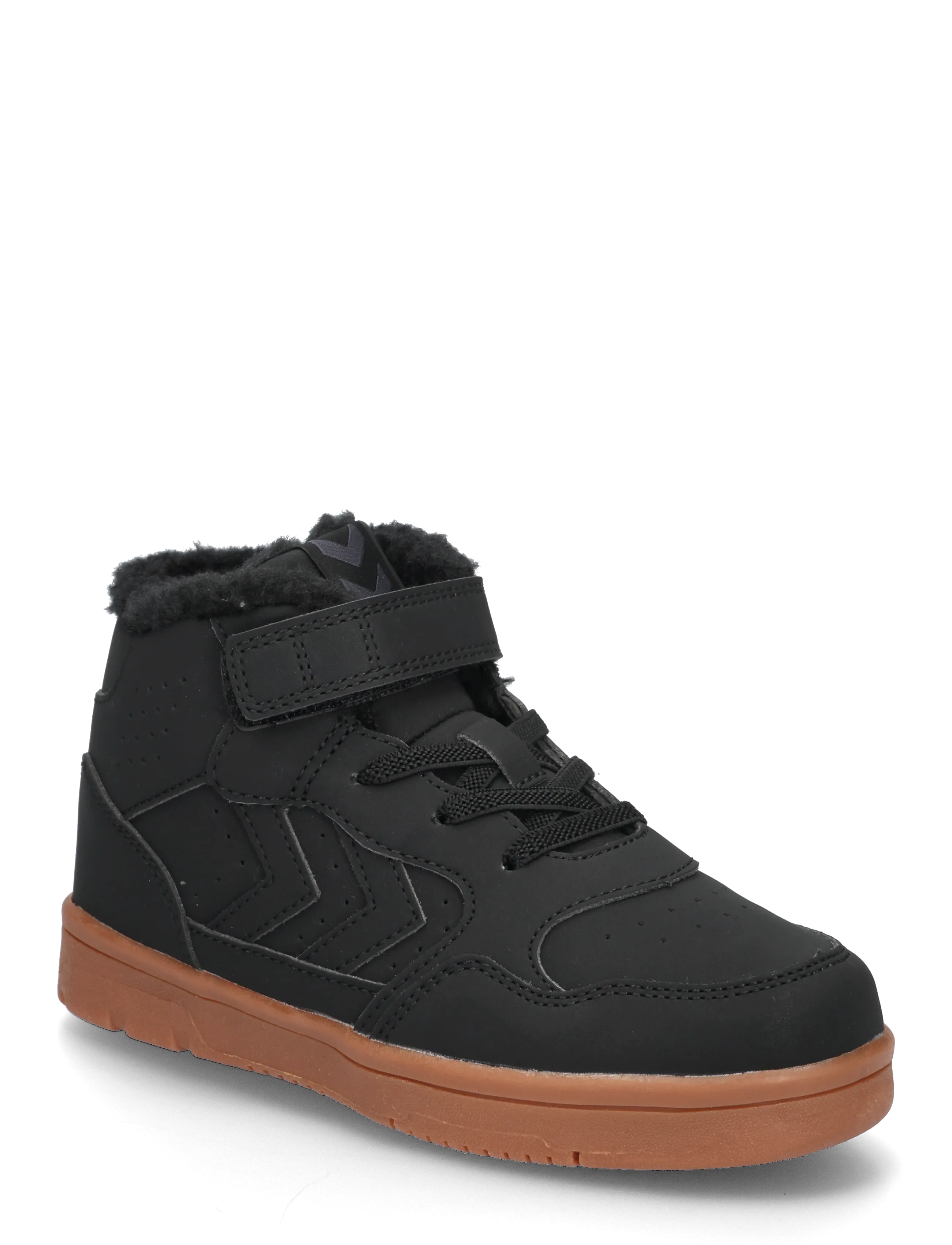 Hummel Camden Winter High Jr, Børn, Vinter Høje Sneakers, Sort, Str: 28
