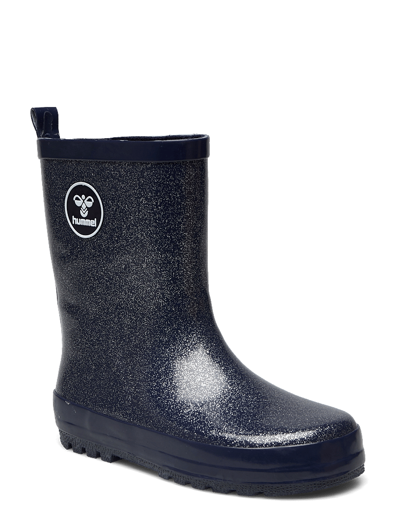 Hummel - RUBBER BOOT GLITTER JR - ofodrade gummistövlar - black iris - 0