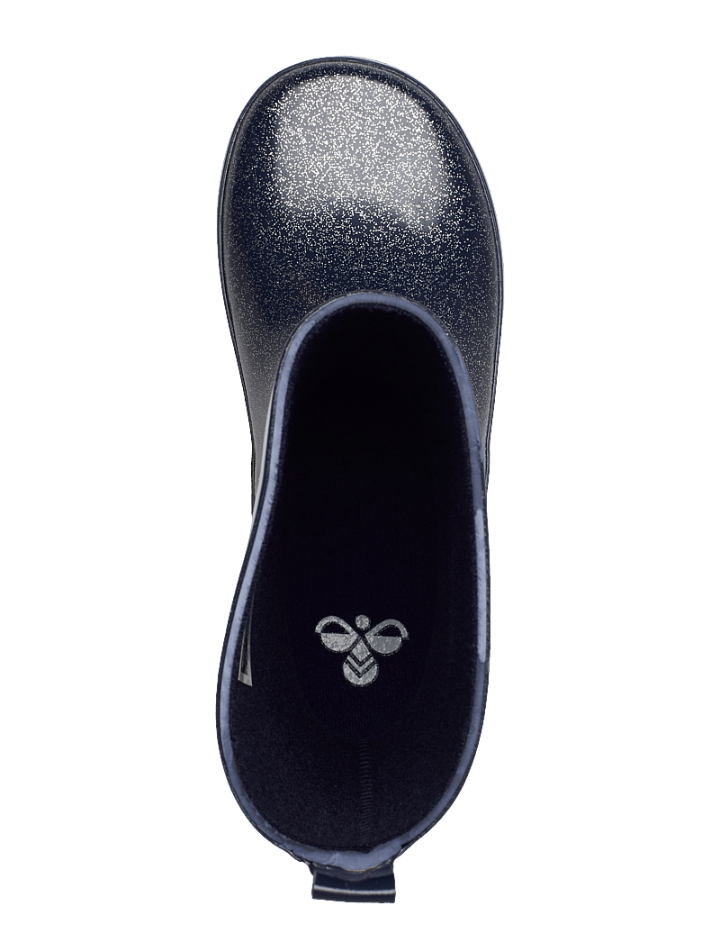 Hummel - RUBBER BOOT GLITTER JR - ofodrade gummistövlar - black iris - 3