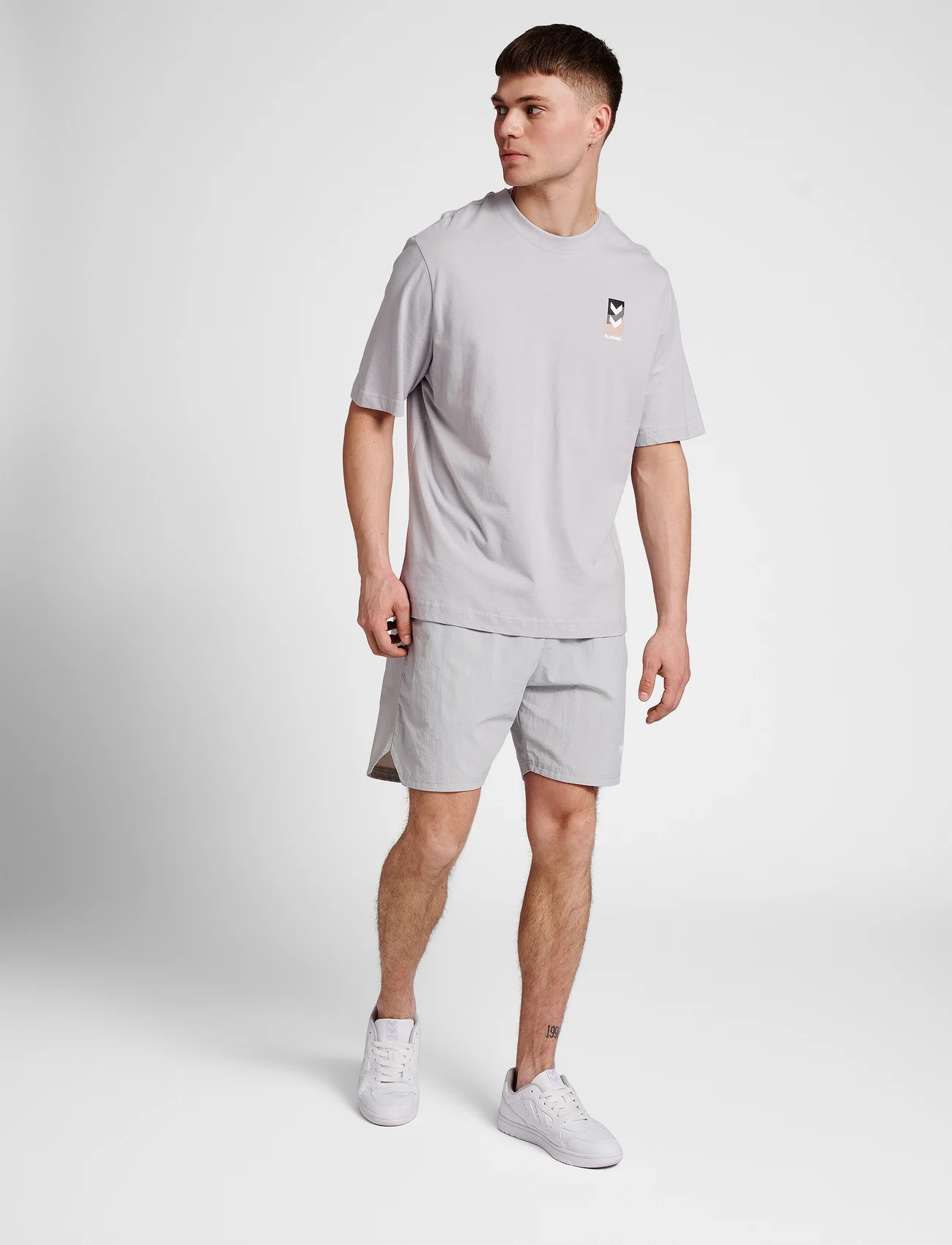 Hummel - hmlLGC TRAVIS WOVEN SHORTS - treningsshorts - harbor mist - 0