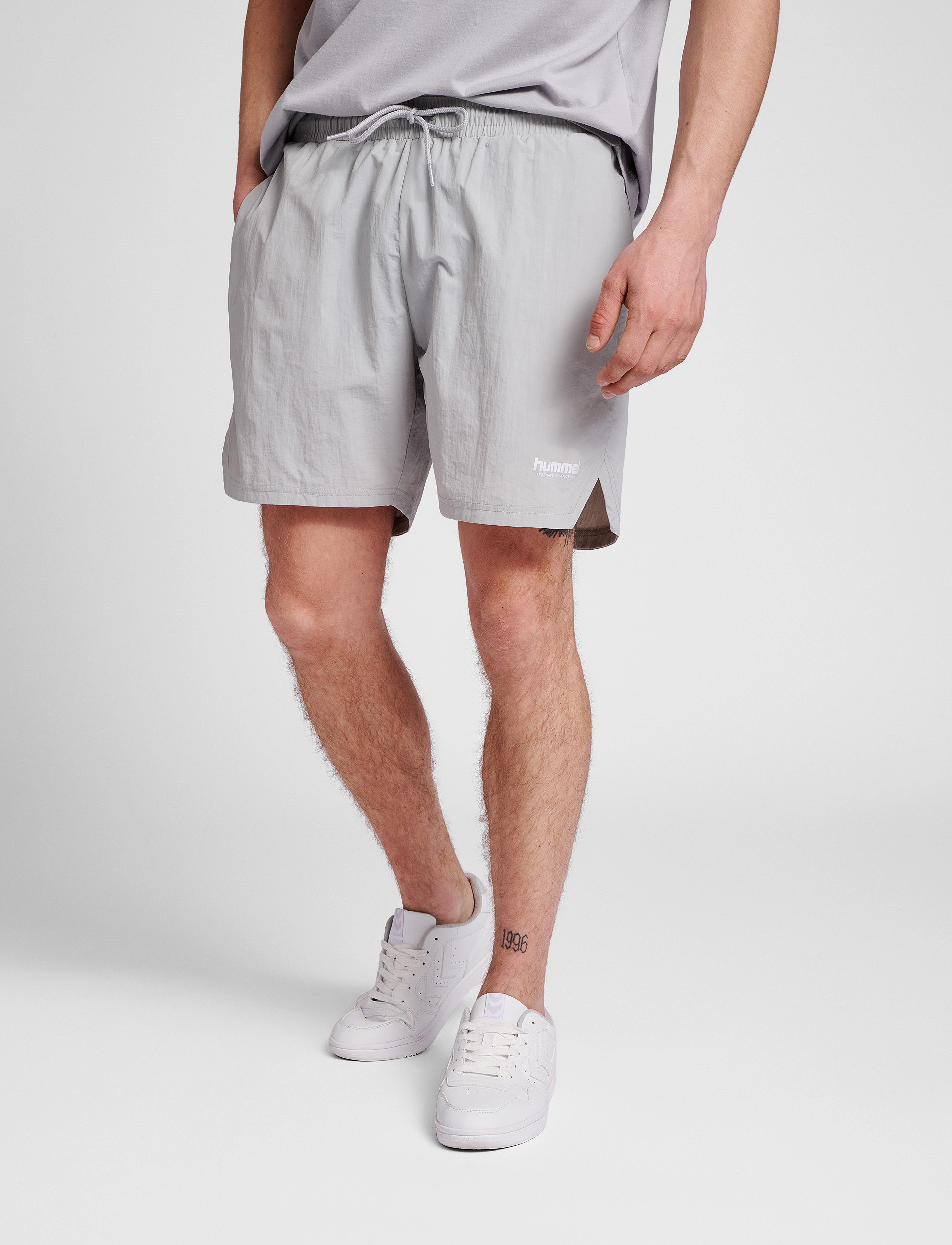 Hummel - hmlLGC TRAVIS WOVEN SHORTS - laveste priser - harbor mist - 3