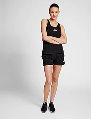 Hummel - hmlLGC SENNA SWEAT SHORTS - sweat shorts - black - 4