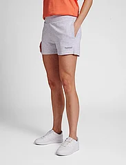 Hummel - hmlLGC SENNA SWEAT SHORTS - sweat shorts - light grey melange - 5