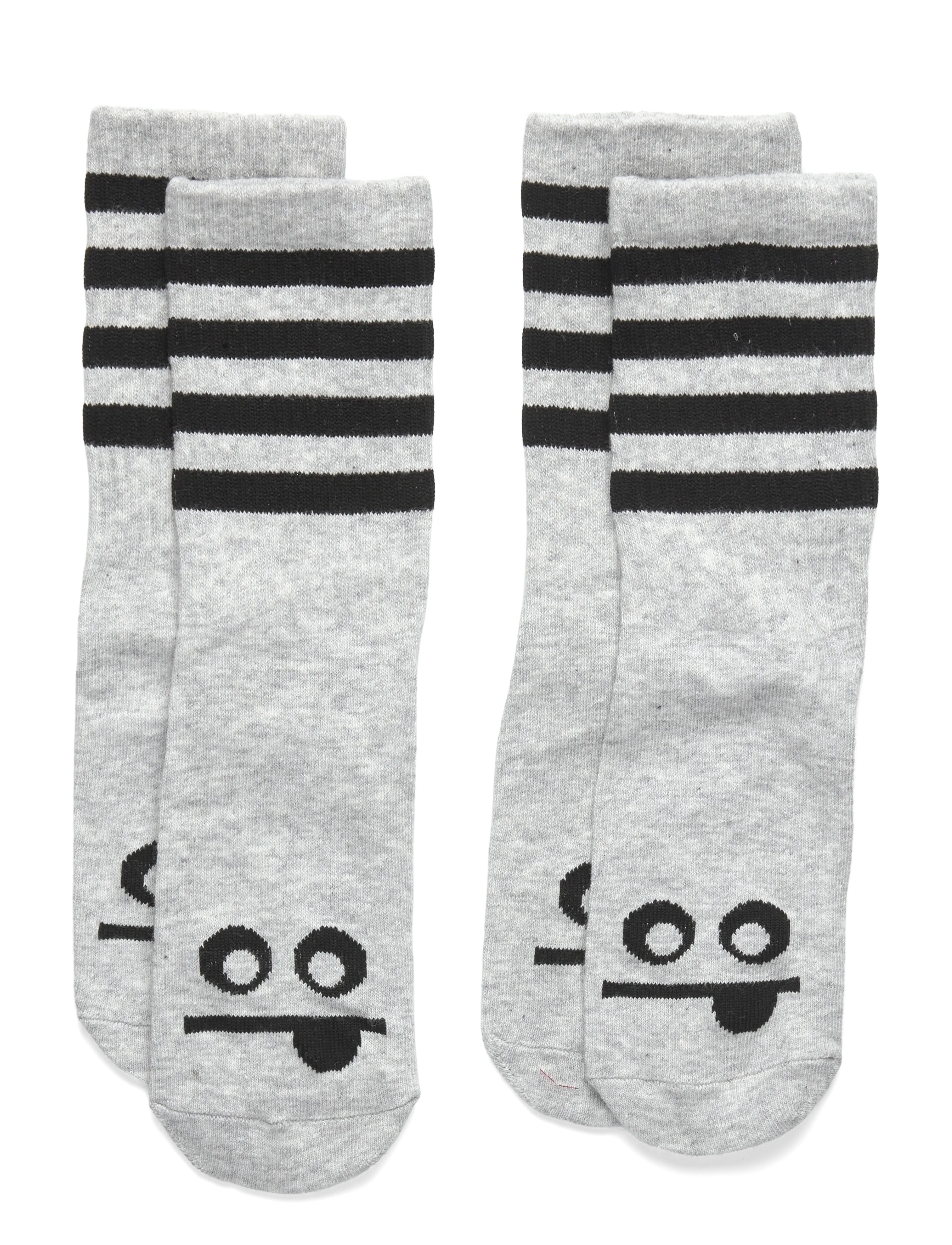 Hummel stsTOMMY SOCK 2-PACK - Tøj - LIGHT GREY MELANGE / grey