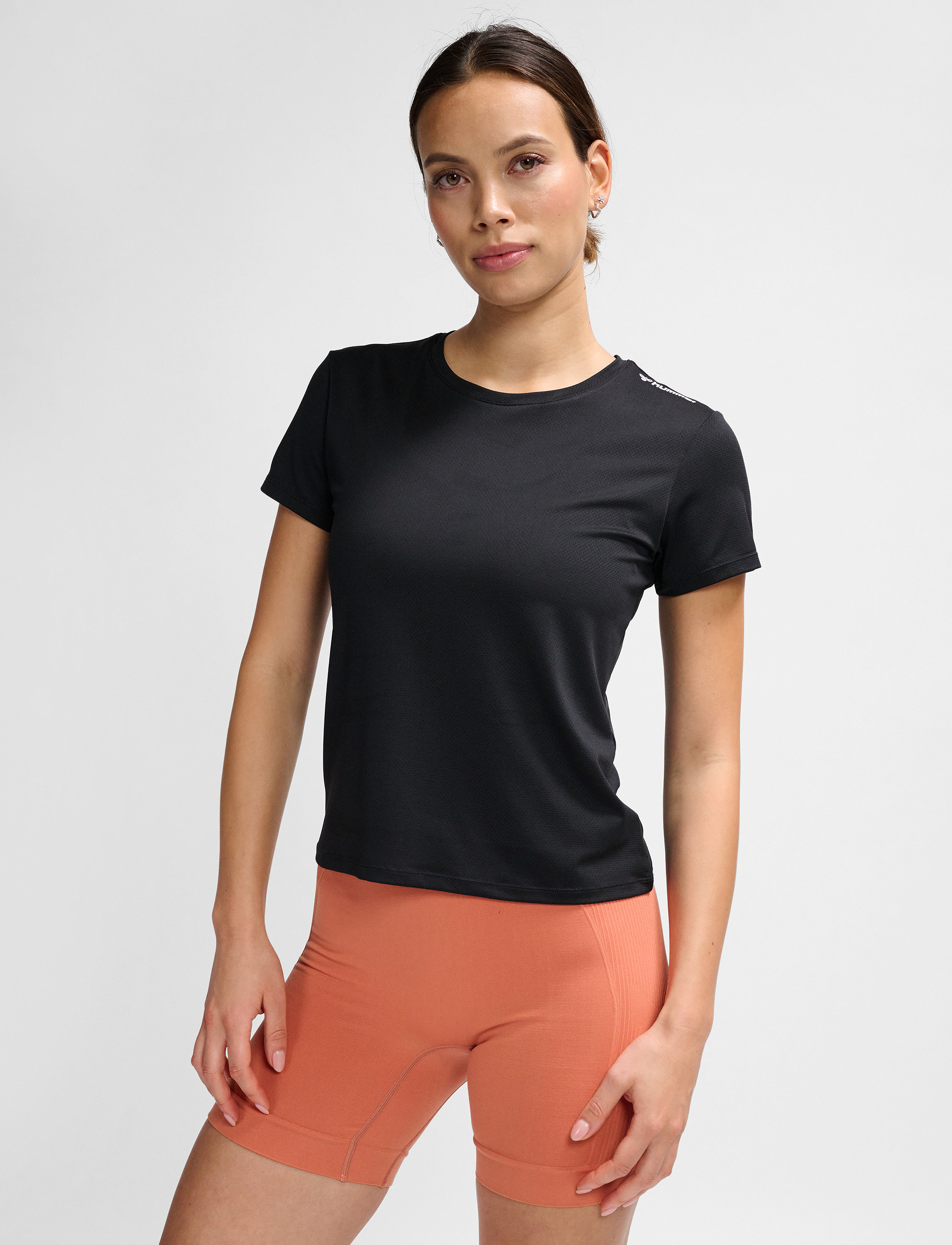 Hummel - hmlMT AURA MESH T-SHIRT - black - 3