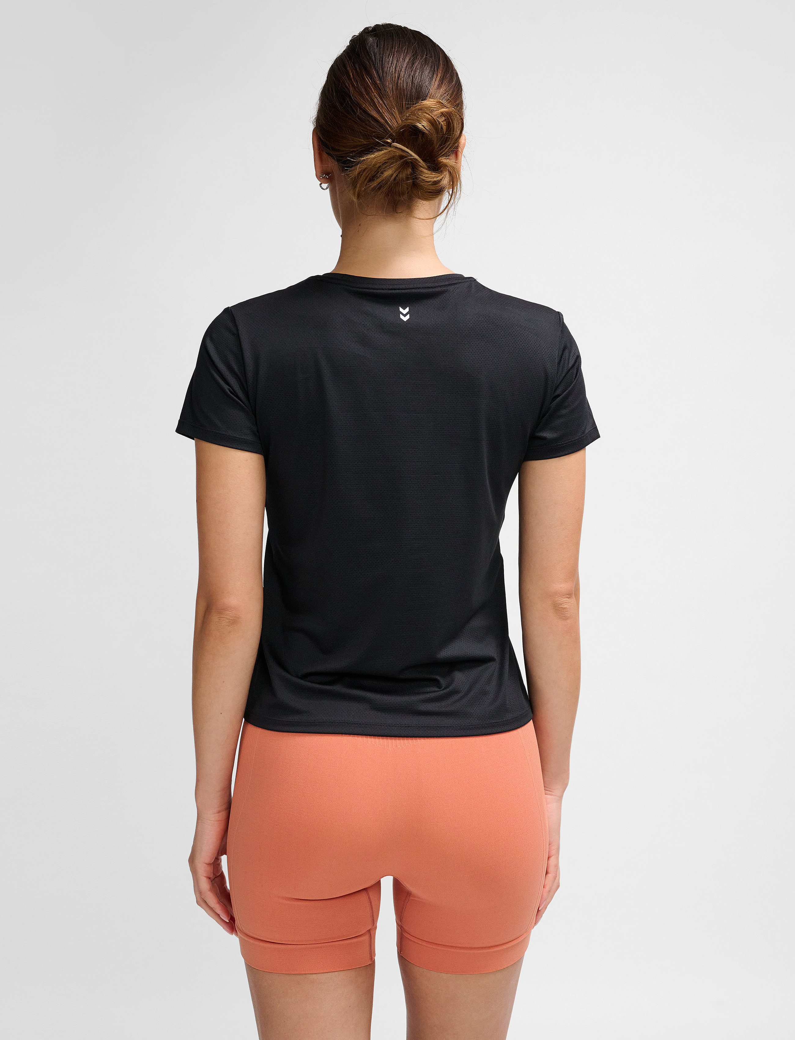 Hummel - hmlMT AURA MESH T-SHIRT - black - 4
