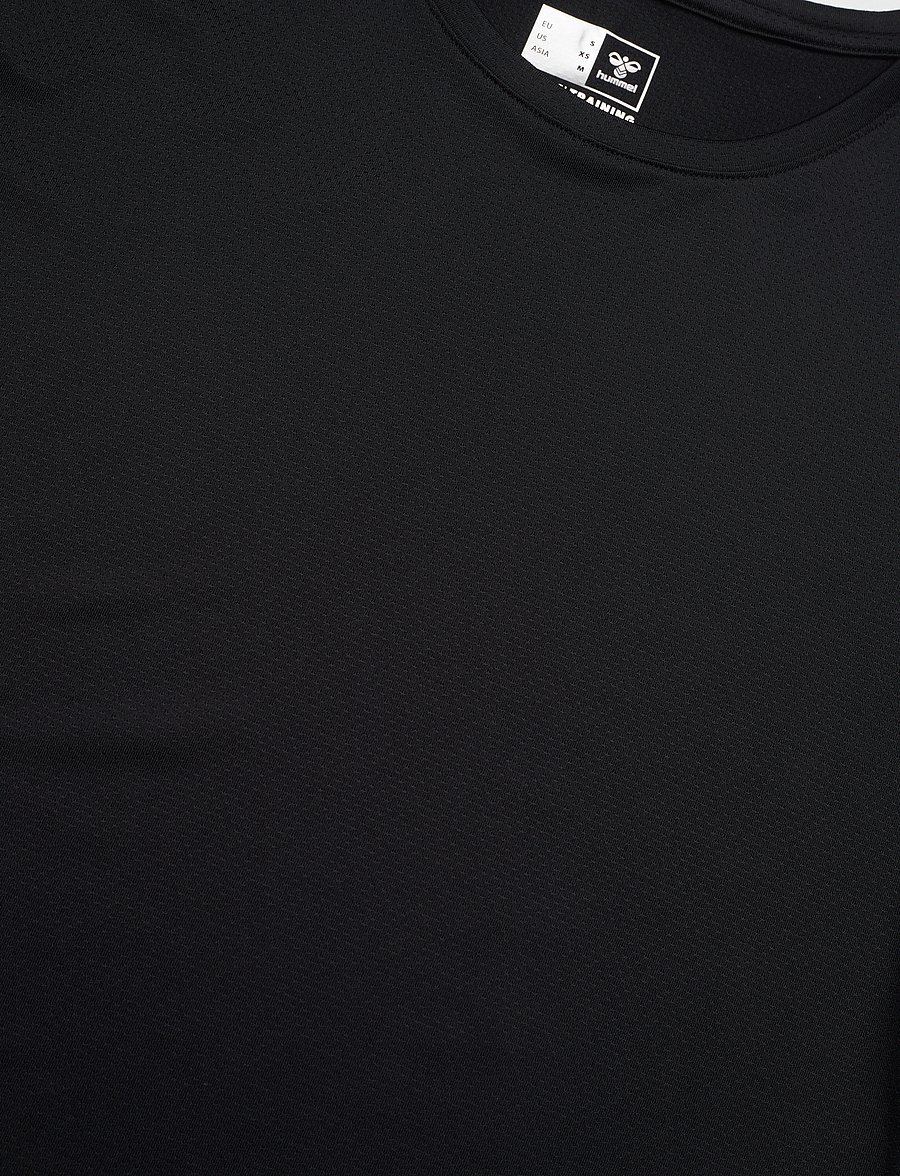 Hummel - hmlMT AURA MESH T-SHIRT - black - 5
