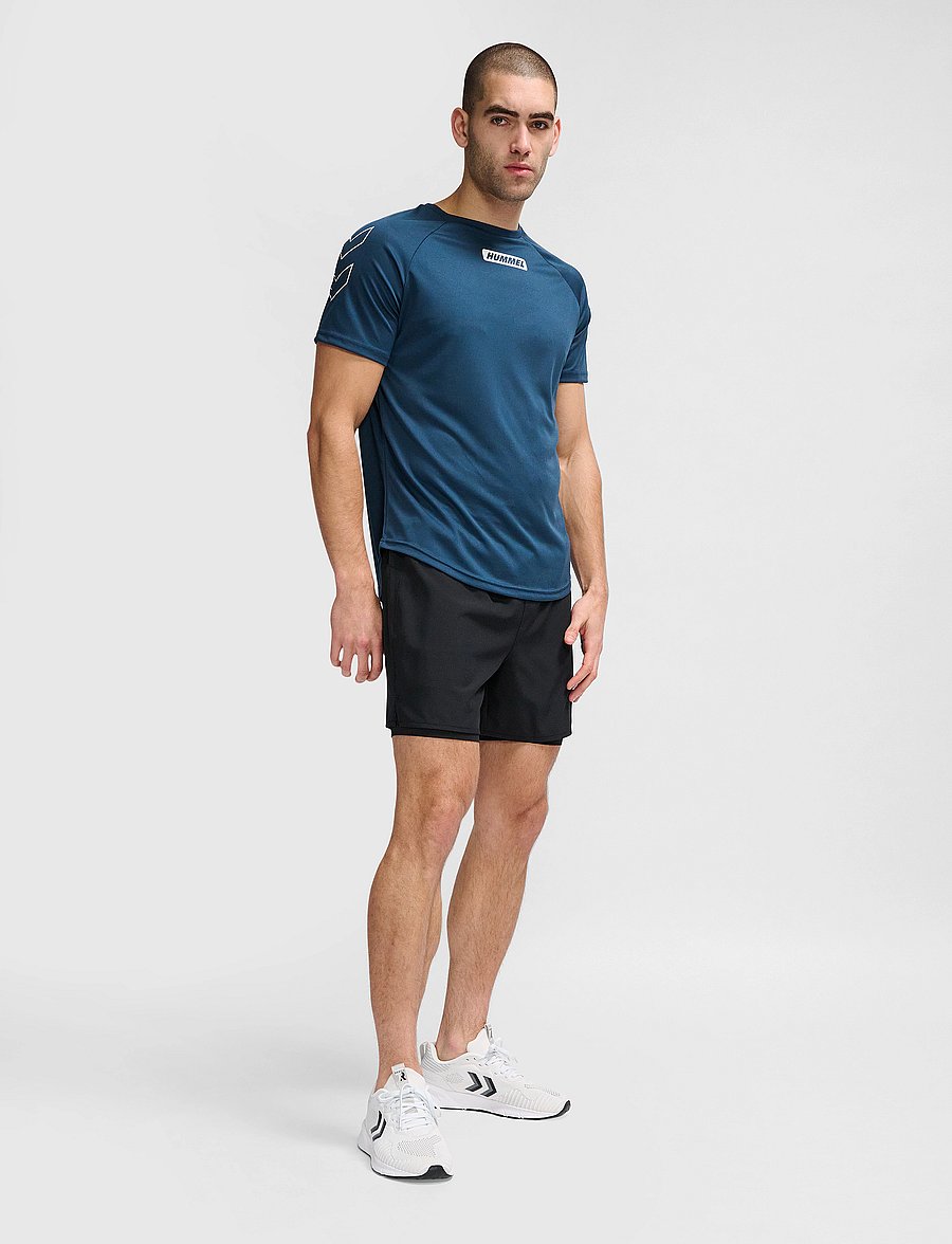 Hummel - hmlMT FAST 2 IN 1 SHORTS - black - 0