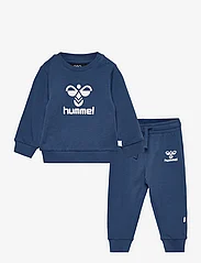 Hummel - hmlARINE CREWSUIT - sweatsuits - ensign blue - 0
