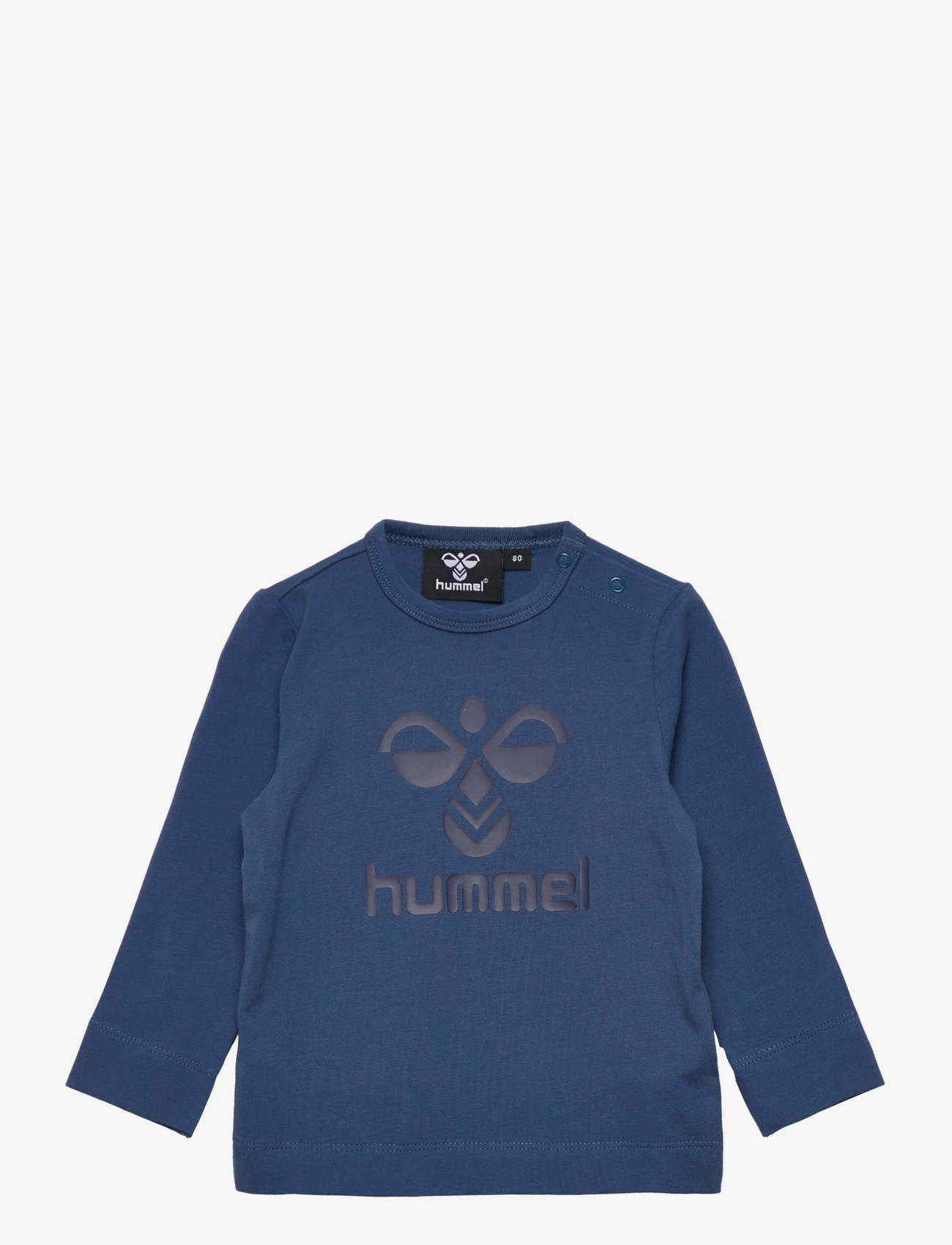Hummel - hmlSTEEN T-SHIRT L/S - långärmade t-shirts - ensign blue - 0