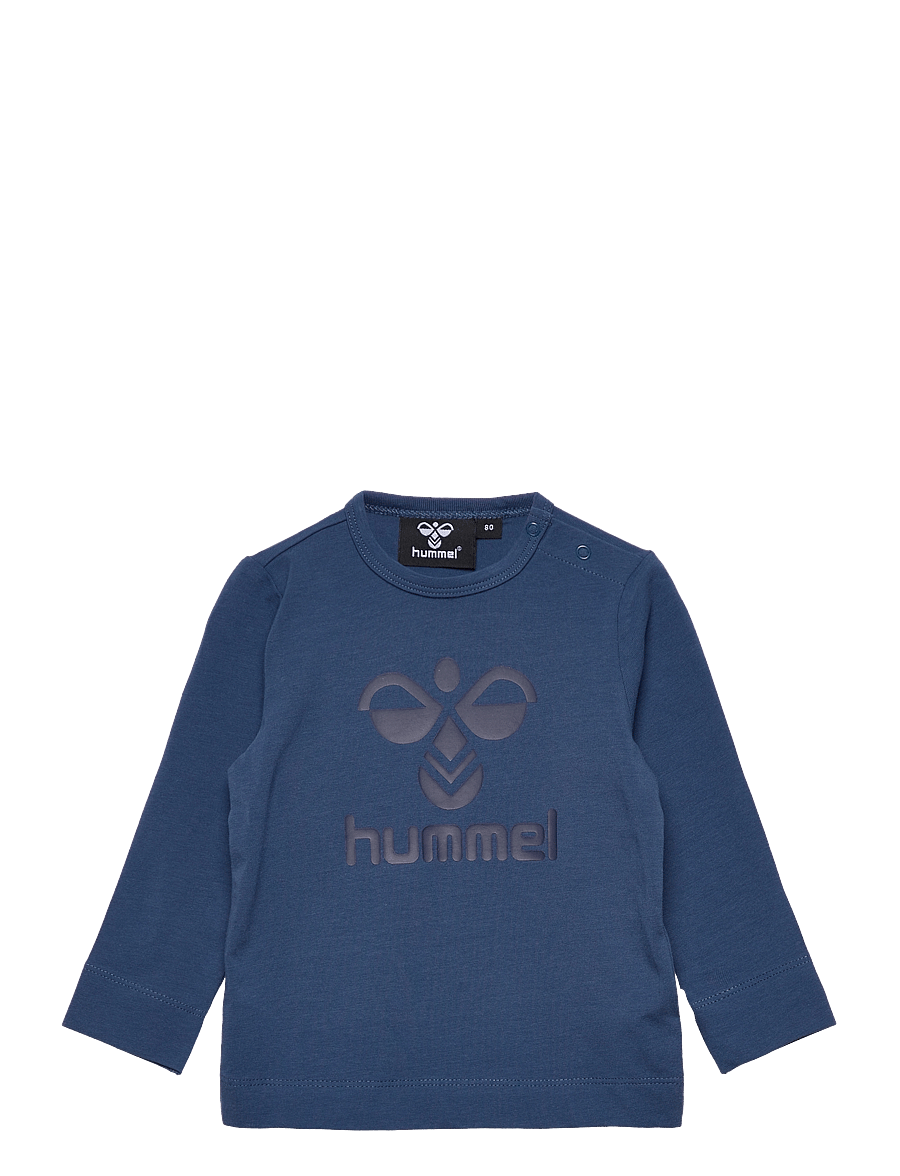 Hummel - hmlSTEEN T-SHIRT L/S - t-krekli ar garām piedurknēm - ensign blue - 0