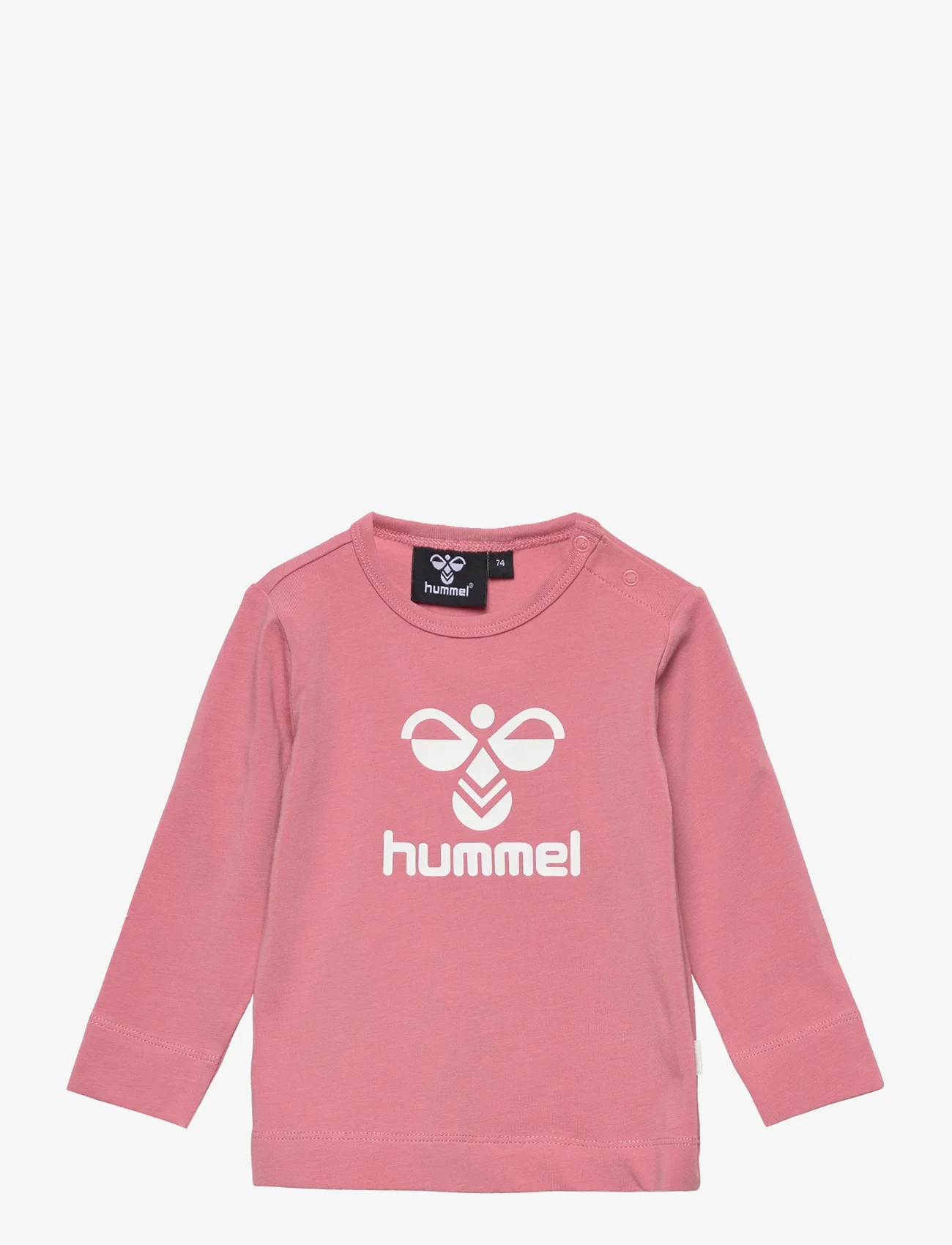 Hummel - hmlMARIE T-SHIRT L/S - långärmade t-shirts - dusty rose - 0