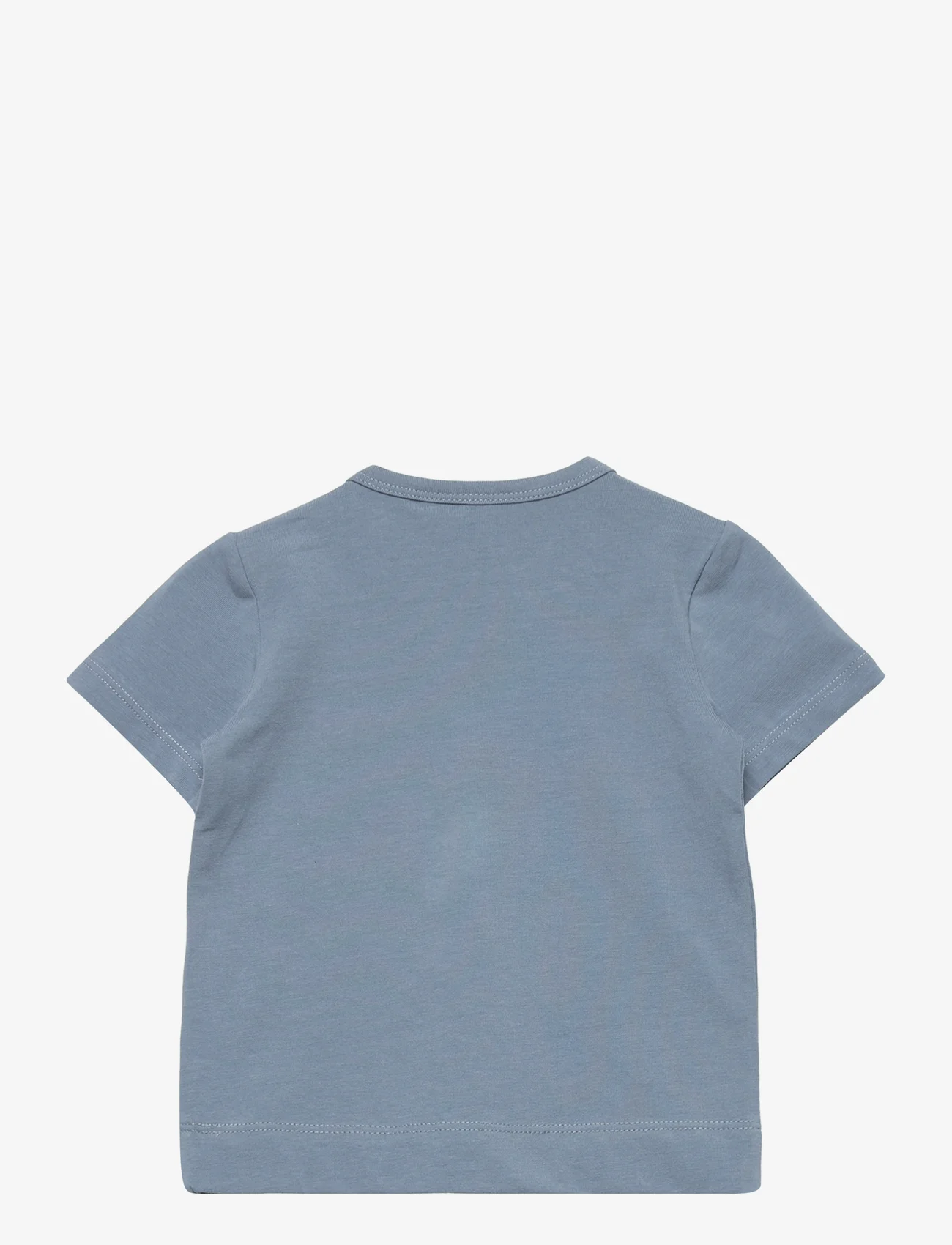 Hummel - hmlMADS T-SHIRT S/S - kortärmade t-shirts - blue mirage - 1