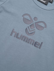 Hummel - hmlMADS T-SHIRT S/S - kortärmade t-shirts - blue mirage - 2