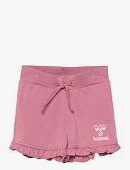 Hummel - hmlTALYA RUFFLE SHORTS - sweat shorts - mesa rose - 0