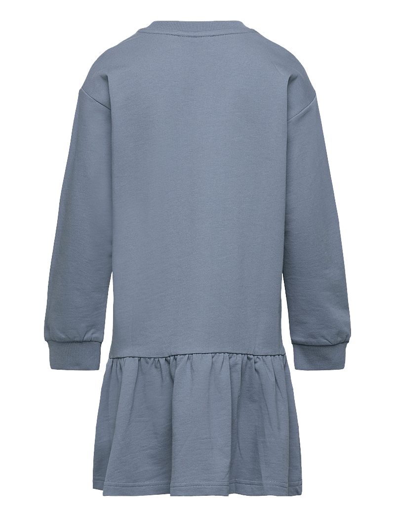 Hummel - hmlMALIN DRESS L/S - långärmade vardagsklänningar - blue mirage - 1