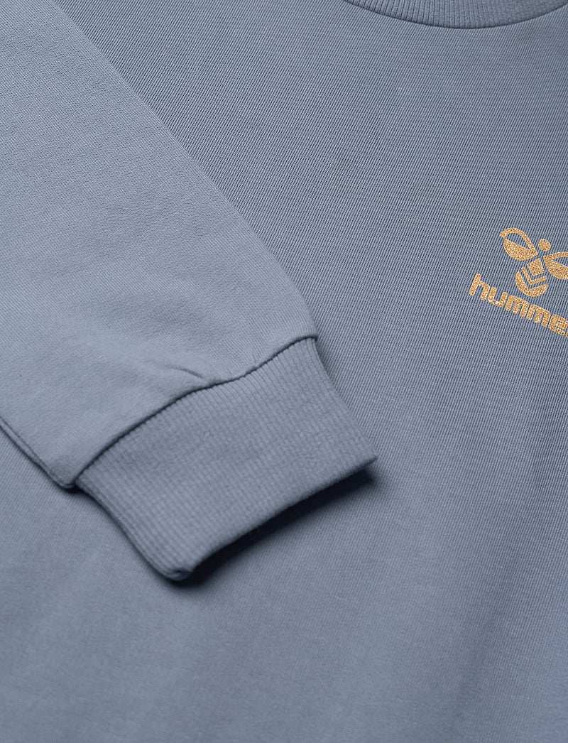 Hummel - hmlMALIN DRESS L/S - långärmade vardagsklänningar - blue mirage - 2