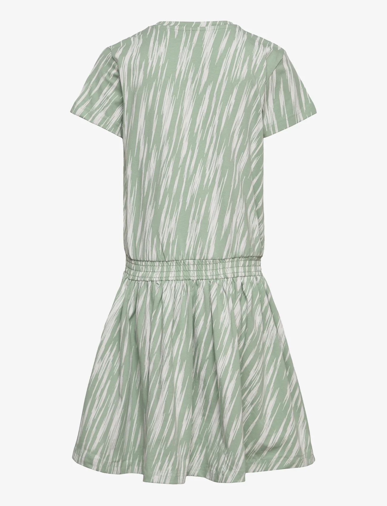 Hummel - hmlSOPHIA DRESS S/S - short-sleeved casual dresses - silt green - 1
