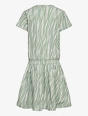 Hummel - hmlSOPHIA DRESS S/S - short-sleeved casual dresses - silt green - 1