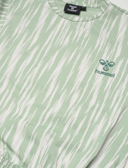 Hummel - hmlSOPHIA DRESS S/S - short-sleeved casual dresses - silt green - 2