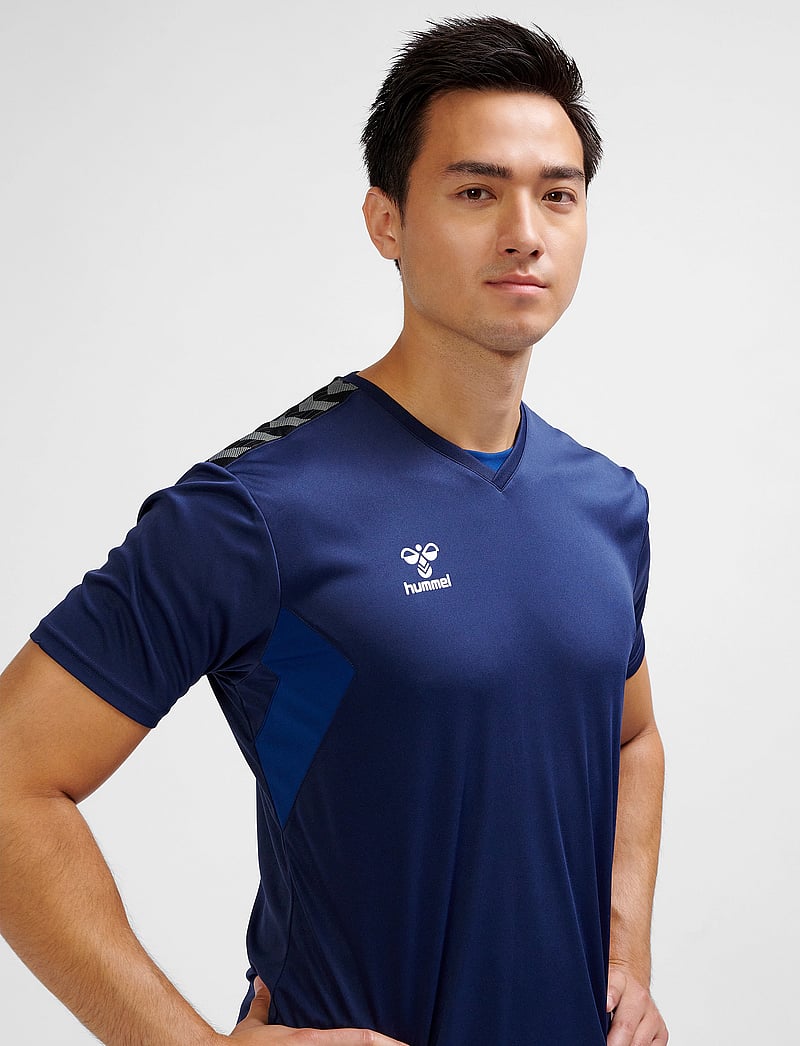Hummel - hmlAUTHENTIC PL JERSEY S/S - t-shirts - marine - 3