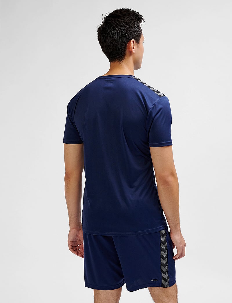 Hummel - hmlAUTHENTIC PL JERSEY S/S - t-shirts - marine - 4
