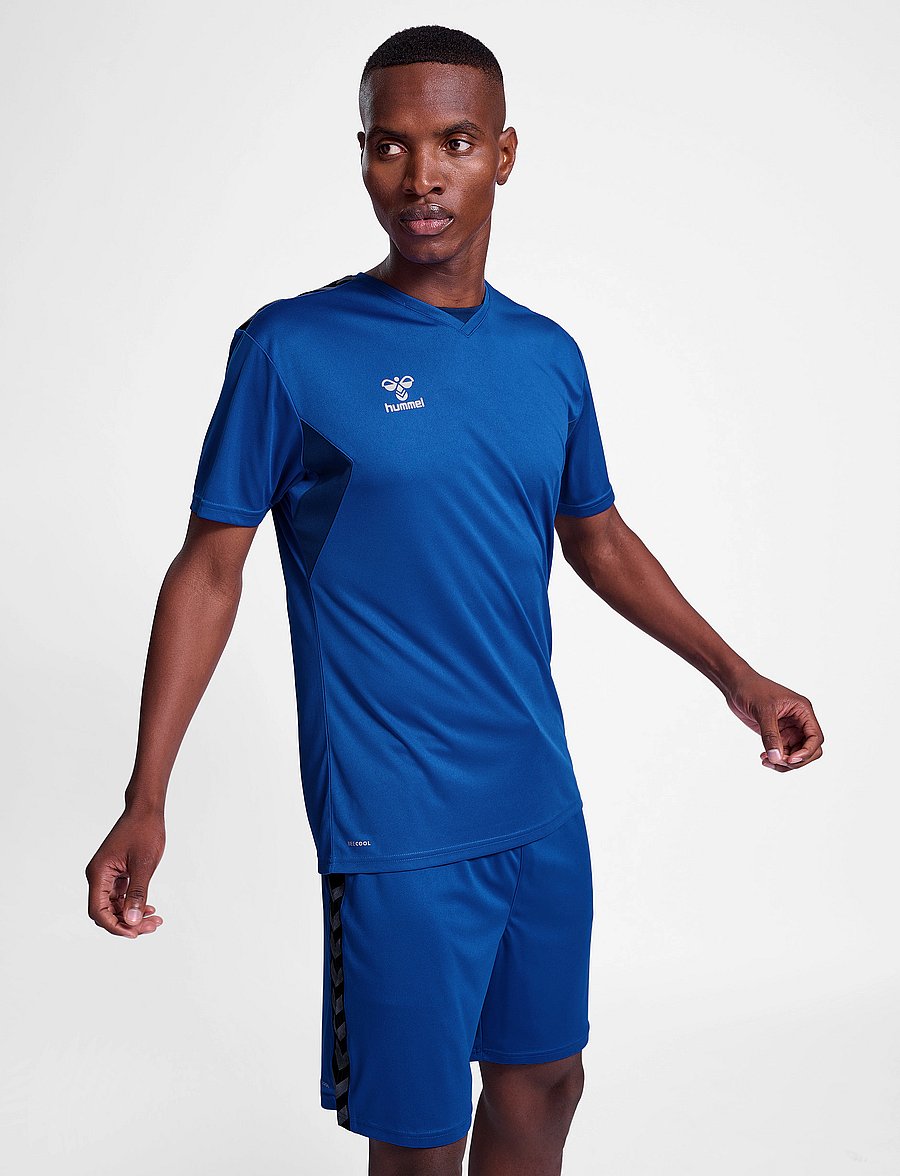 Hummel - hmlAUTHENTIC PL JERSEY S/S - t-shirts - true blue - 0