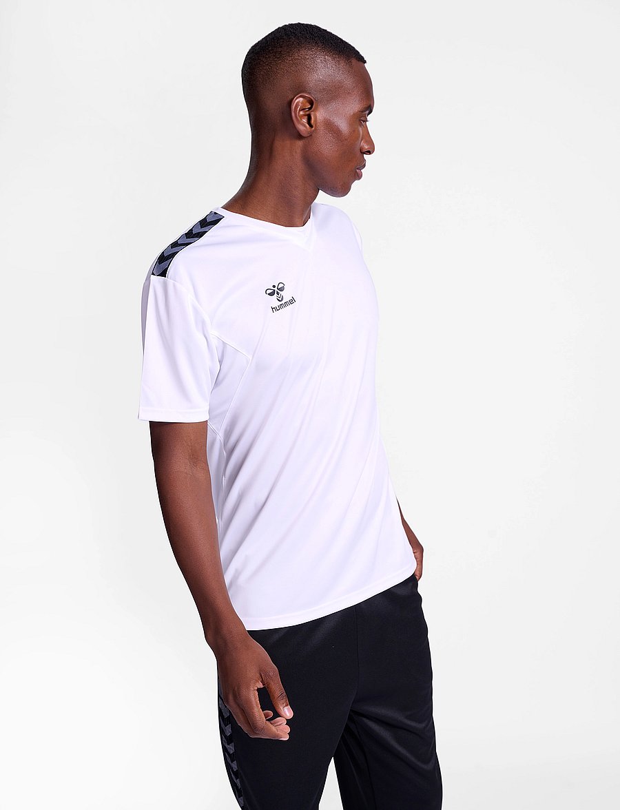 Hummel - hmlAUTHENTIC PL JERSEY S/S - t-shirts - white - 0