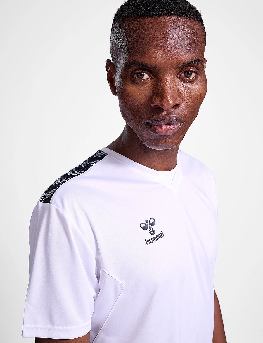 Hummel - hmlAUTHENTIC PL JERSEY S/S - t-shirts - white - 5