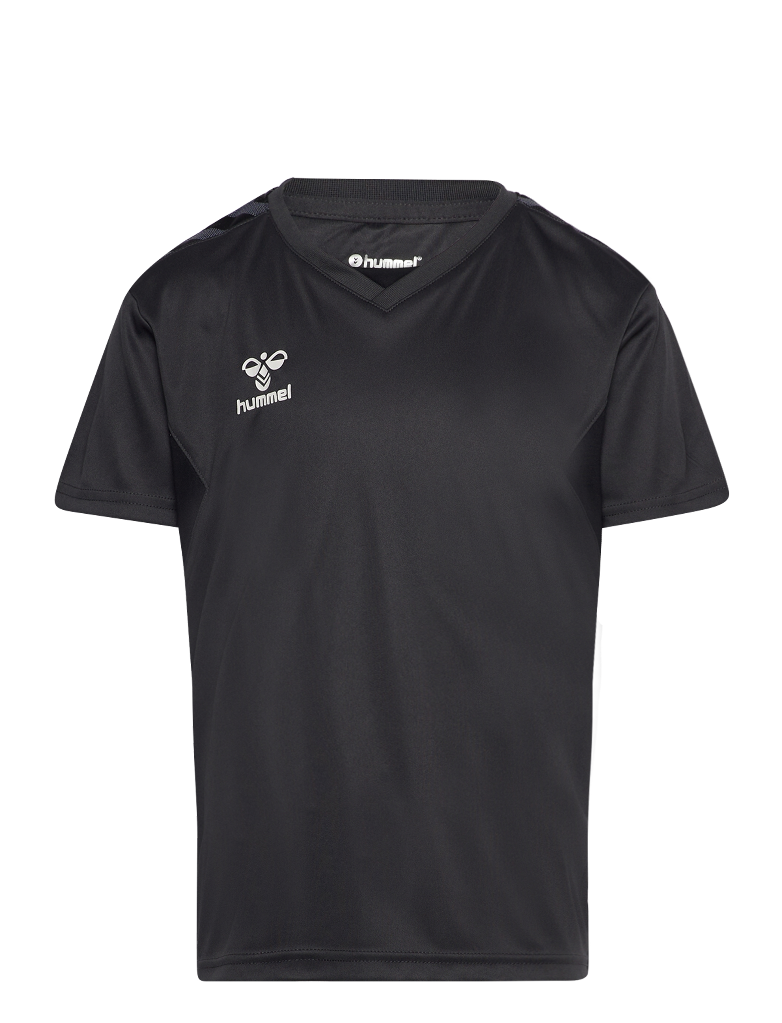Hummel Hmlauthentic Pl Jersey S/S Kids, 164, T-shirts, Schwarz - Short-sleeved, Kinder