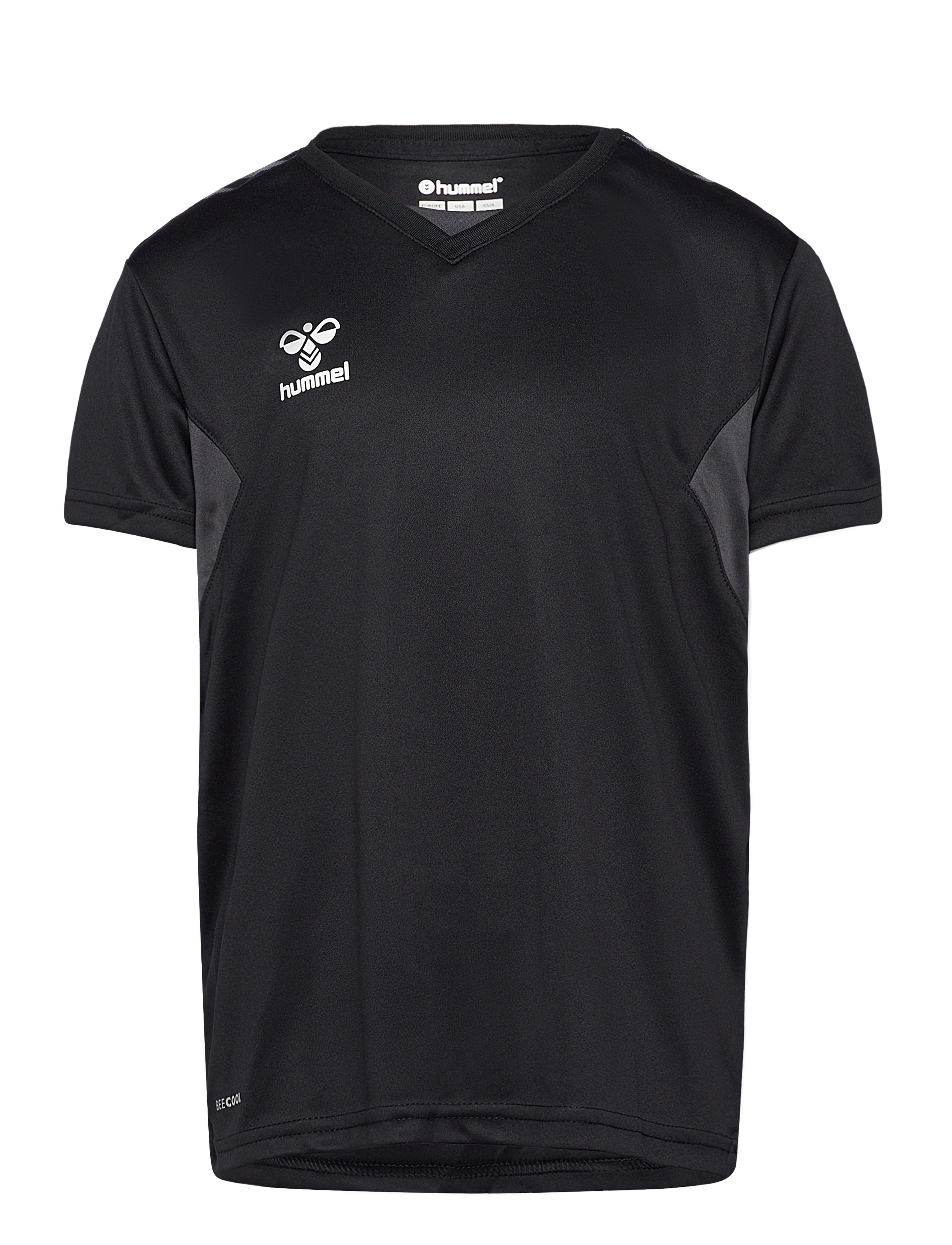 Hummel hmlAUTHENTIC PL JERSEY S/S KIDS - App deal - BLACK / black