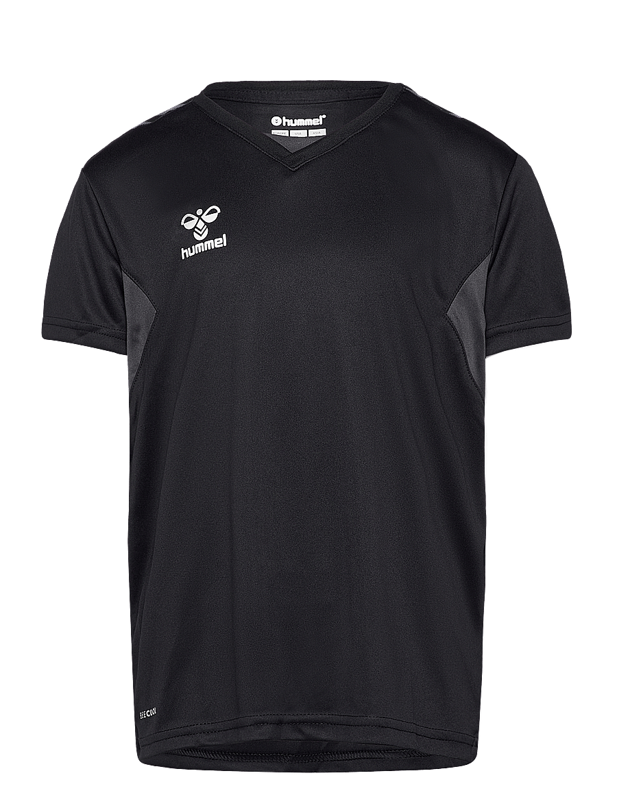 Hummel - hmlAUTHENTIC PL JERSEY S/S KIDS - kortärmade t-shirts - black - 1