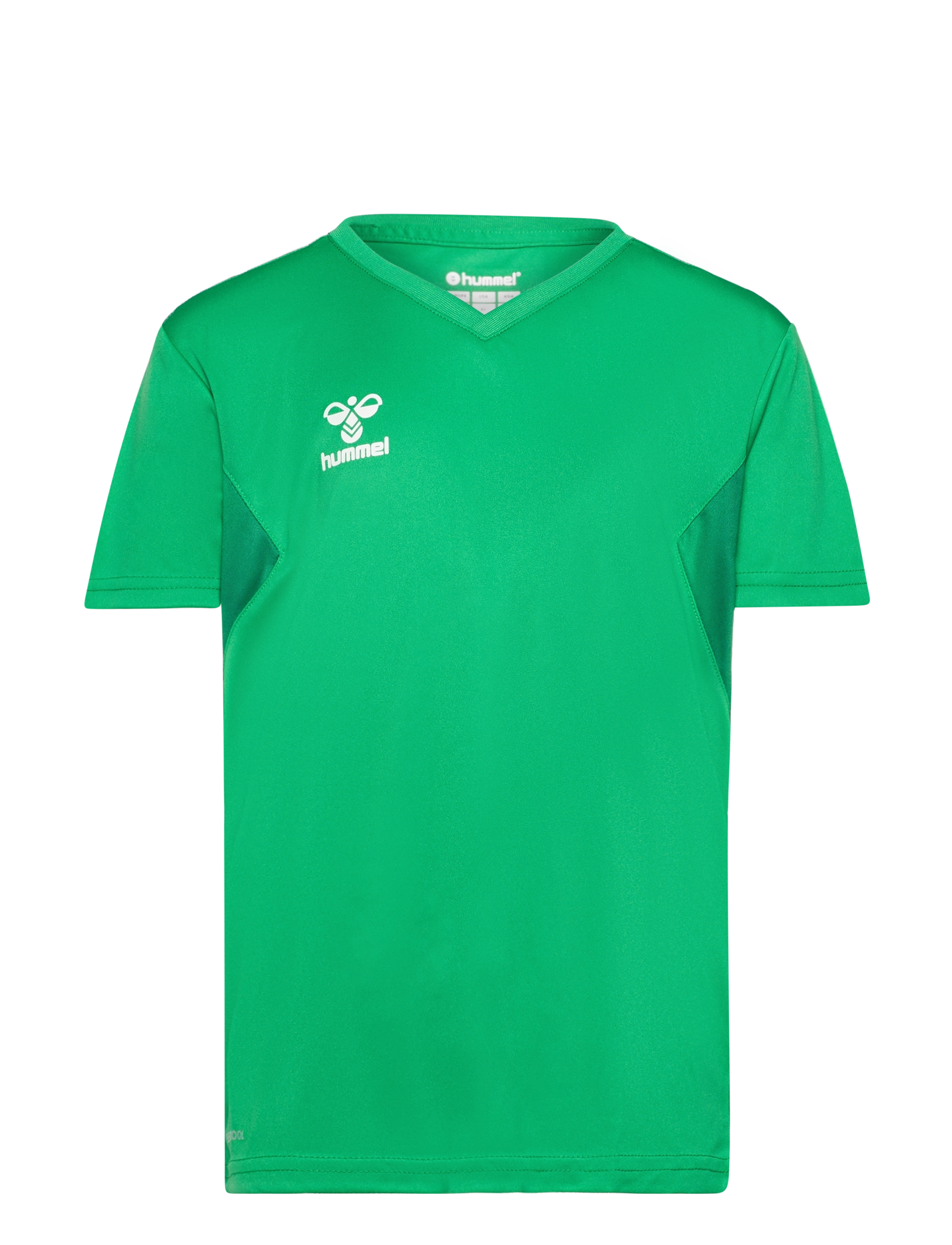 Hummel hmlAUTHENTIC PL JERSEY S/S KIDS - Overdele - JELLY BEAN / green
