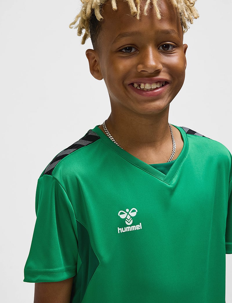 Hummel - hmlAUTHENTIC PL JERSEY S/S KIDS - kortärmade t-shirts - jelly bean - 3